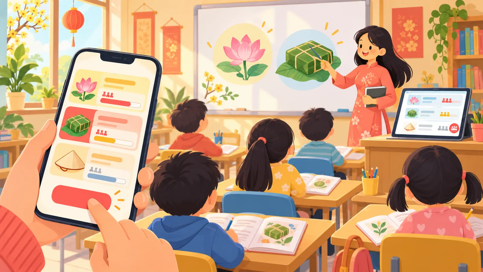 Trang đăng ký lớp tiếng Việt cuối tuần cho con em (Lovable)