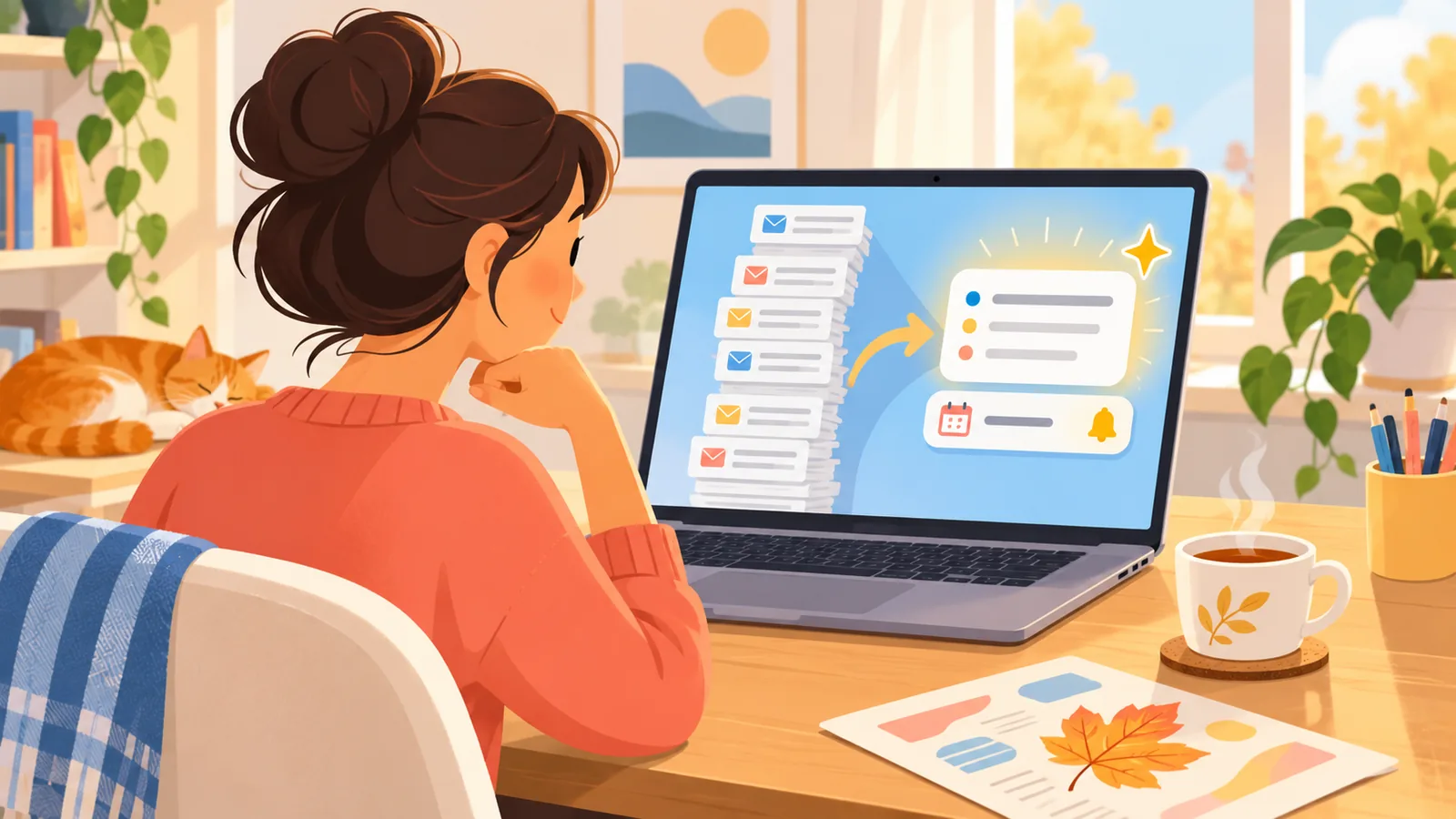 Tóm tắt chuỗi email dài trong Gmail bằng một cú bấm (Gemini)
