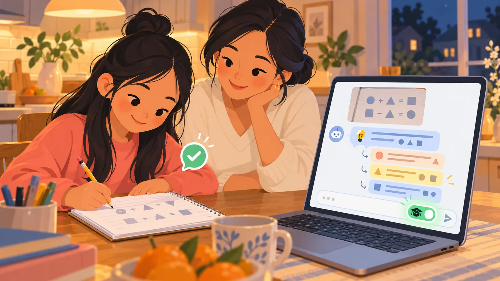 Bật Study mode trong ChatGPT: AI gợi ý từng bước cho con thay vì đưa sẵn đáp án