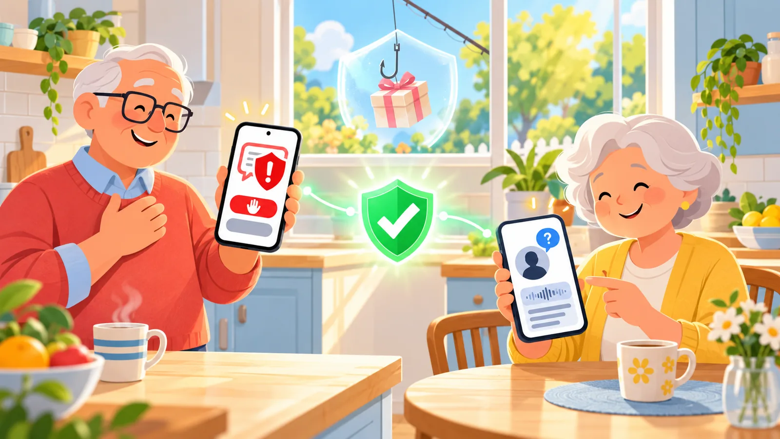 Bật lớp chặn lừa đảo có sẵn trong điện thoại: Scam Detection (Android) và hỏi lý do cuộc gọi lạ (iPhone)
