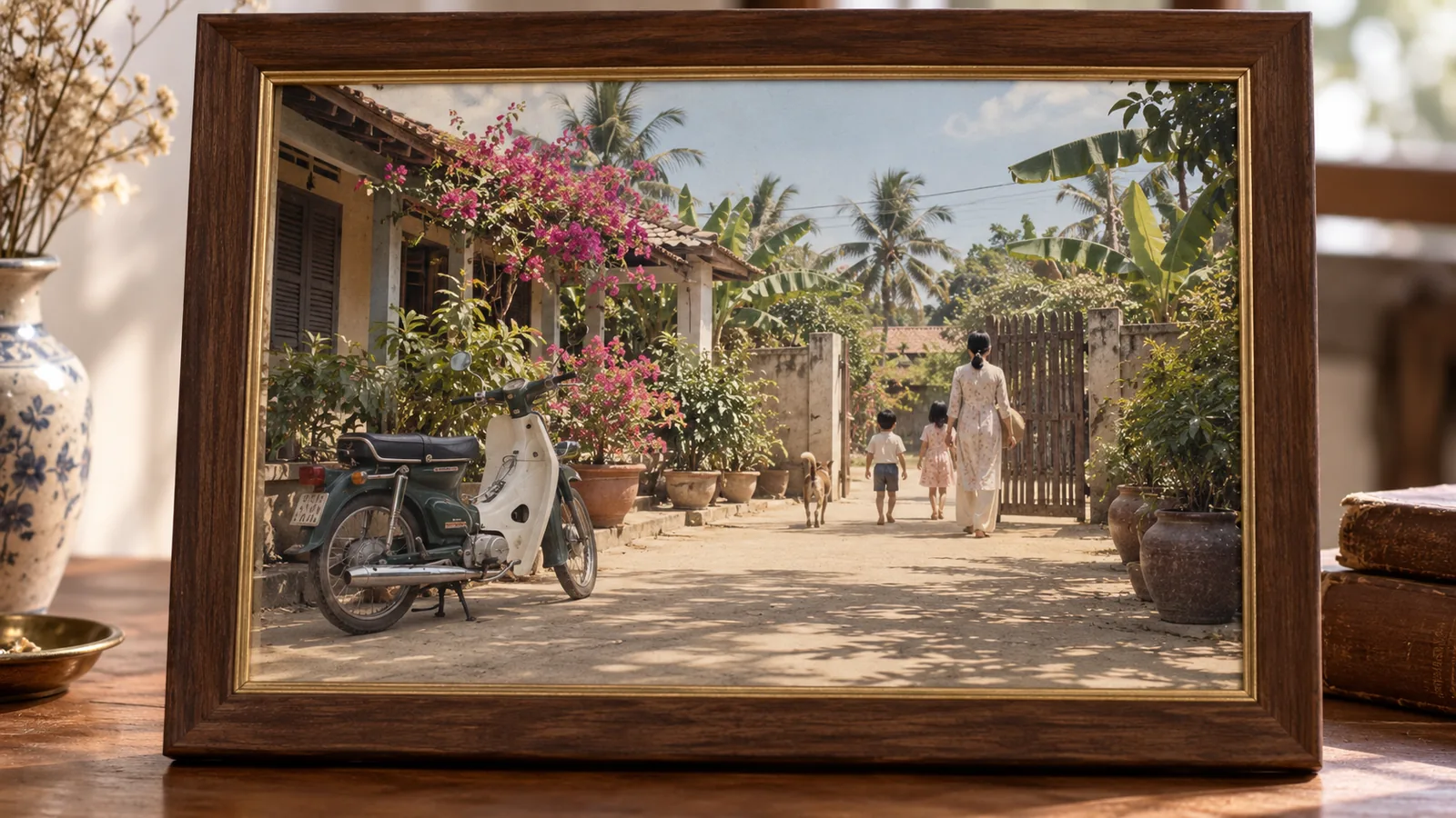 Phục hồi ảnh cũ của gia đình