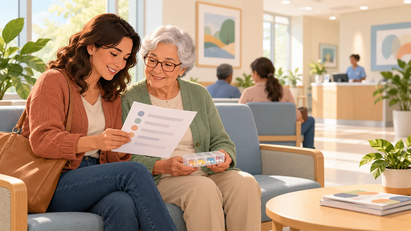 Chuẩn bị cho ba mẹ đi khám "Wellness" Medicare hằng năm: danh sách thuốc song ngữ, câu hỏi tiếng Anh, tránh bị tính thêm tiền